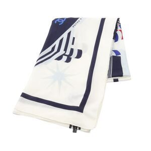 Chanel Shawl Coco Mark Silk Shawl Women's Used A